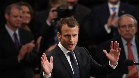 Emmanuel Macron urges US: 'Don't close door to the world' | US News ...