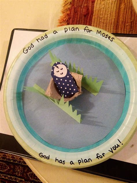 Baby Moses craft-use wording (no site) | Sunday school crafts for kids ...