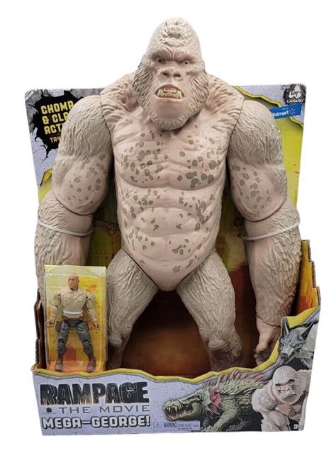 RAMPAGE The Movie 16" MEGA GEORGE Dwayne Johnson The Rock EXCLUSIVE ...