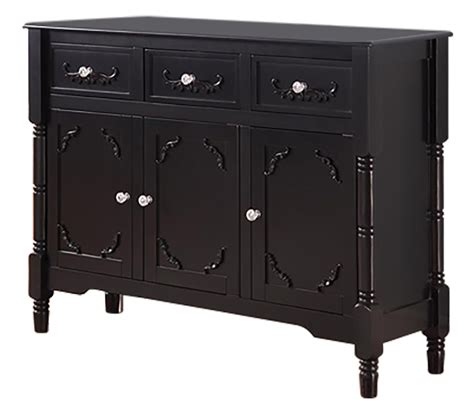 Kings Brand Furniture Wood Sideboard Table with Drawers & Storage | Wood sideboard, Sideboard ...
