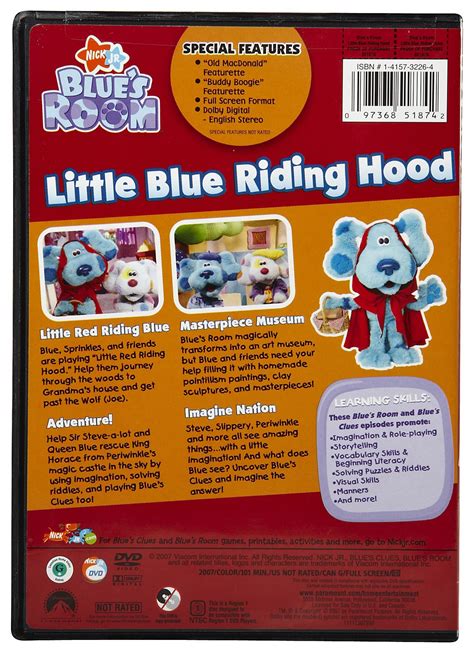 Little Blue Riding Hood (DVD) | Blue's Clues Wiki | FANDOM powered by Wikia