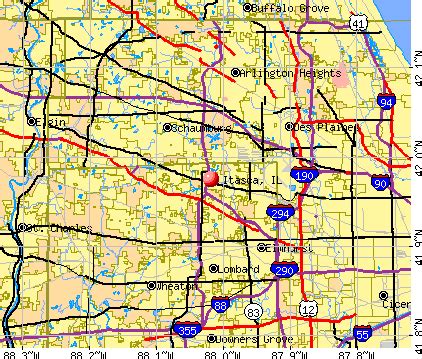 Itasca, Illinois (IL 60143) profile: population, maps, real estate ...