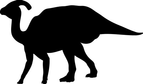 Clipart - Dinosaur Silhouette