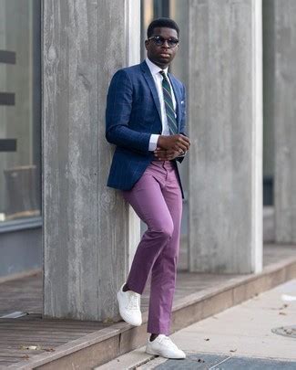 What to wear with purple trousers | Dresses Images 2022