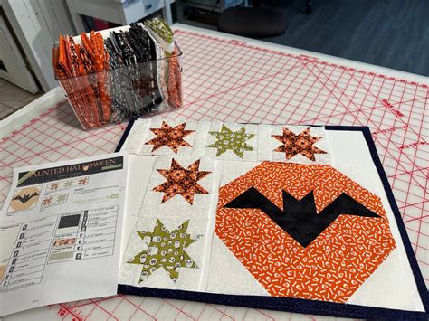 FQS 2023 Mystery Halloween Quilt #HauntedHalloweenQAL – Power Tools with Thread