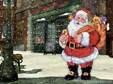 Santa Claus Wallpapers Free - Wallpaper Cave