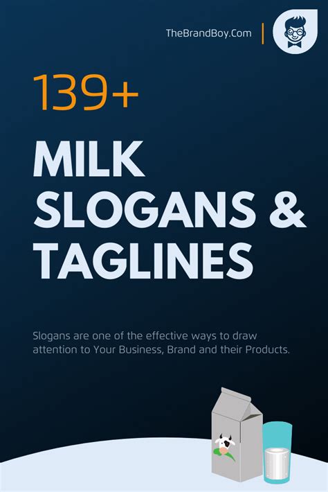 450+ Best Milk Slogans And Taglines That Attract Customers