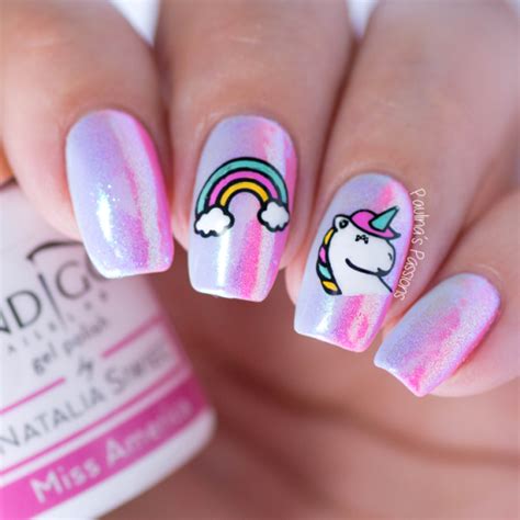 Rainbow Sparkle Unicorn Nail Art Essentials - Tutorial