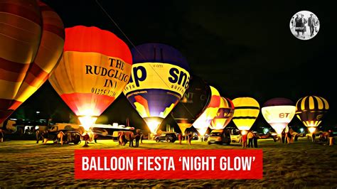 Hot Air Balloon Festival At Night