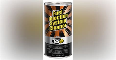 BG Fuel Injection System Cleaner | Vehicle Service Pros