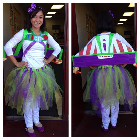 Buzz Lightyear costume for girls. DIY Halloween! :) Halloween Costumes ...