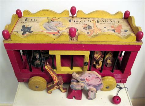 Tracy's Toys (and Some Other Stuff): 1932 Fisher Price Big Performing Circus