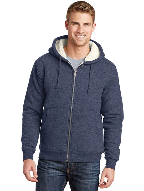 Cornerstone - CornerStone Men's Heavyweight Sherpa Lined Hooded Fleece ...