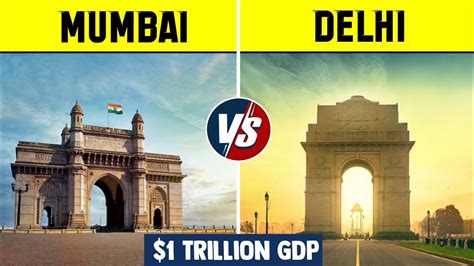 Mumbai vs Delhi Comparison | Mumbai vs Delhi City Comparison 2023 ...