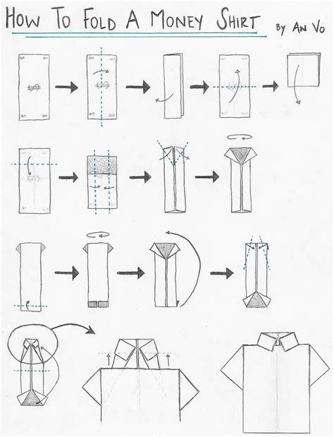 Money Origami Shirt And Tie Suit And Dress - Homemade Creations