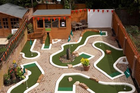 Transform Your Backyard with a Miniature Golf Course