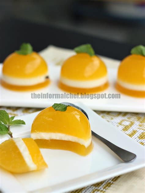 The Informal Chef: Tangerine Agar-agar 柑橘燕菜