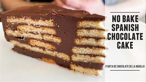 No Bake Spanish Chocolate Cake | 3 Ingredients & Done in 15 Minutes - YouTube