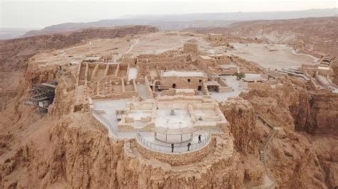 Masada Aerial Image Stock Photo - Download Image Now - iStock