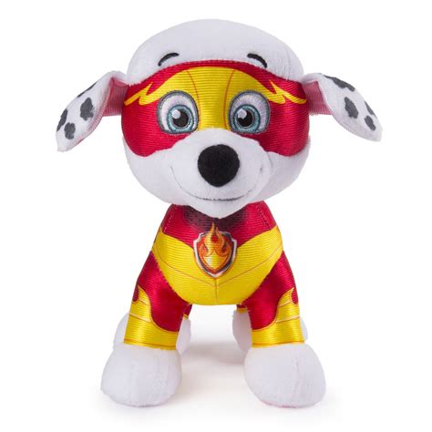 Marshall Plush Paw Patrol Mighty Pups Super Paws Nickelodeon Soft Toy ...