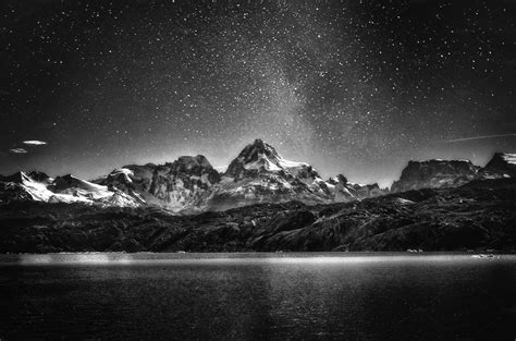 Black and white night sky | Nature Stock Photos ~ Creative Market