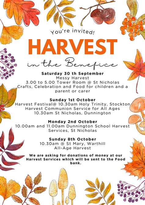 Harvest 2023 - St Nicholas Church Dunnington