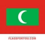 3' x 5' Maldives Flag & more garden flags at FlagsForYou.com