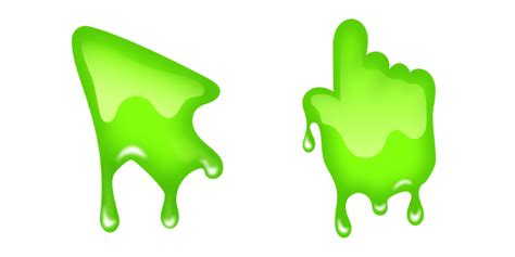 Green Slime cursor – Custom Cursor