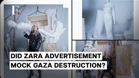 Palestine Supporters Say "Boycott Zara" as Campaign Resembling Gaza ...