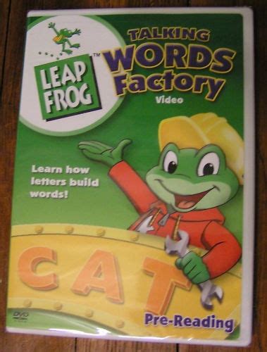 LeapFrog: Talking Words Factory 2003 DVD Learning Movie