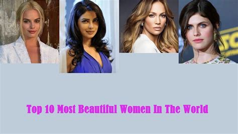 Top 10 Most Beautiful Women In The World | by Healthifashion | Medium