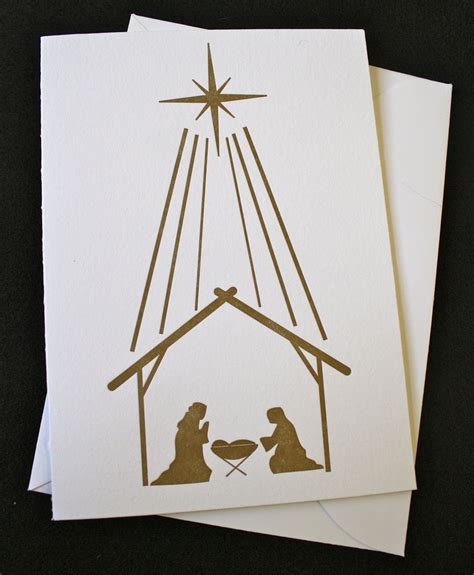 SALE Religious Nativity Scene Christmas Cards Box of 10. $18.00, via ...