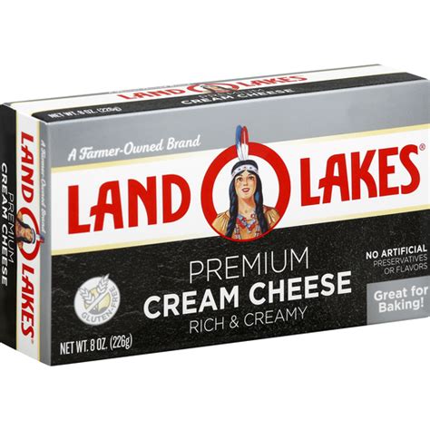 Land O Lakes Cream Cheese, Premium | Cream Cheese | Yoder's Country Market