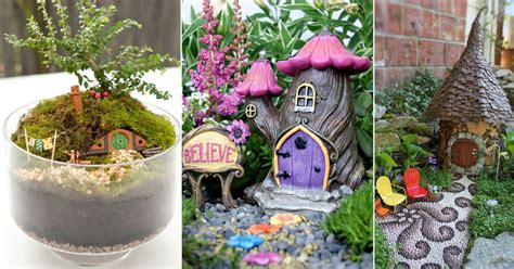 15 Dreamy DIY Miniature Fantasy Garden Ideas | Balcony Garden Web