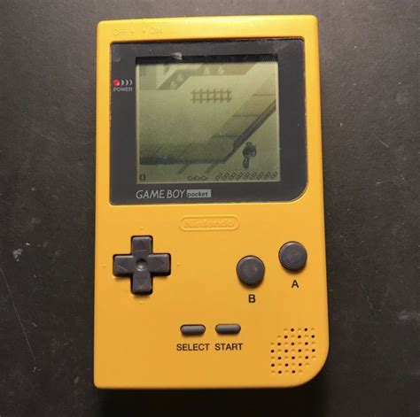 Nintendo Game Boy Pocket Yellow Handheld System *Excellent Condition* TESTED | eBay | Gameboy ...