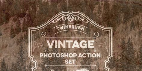 Vintage Effect Photoshop Actions Pack | Bypeople