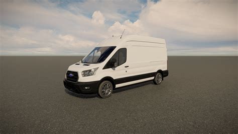 Ford Transit 2023 - 3D Model by AlphaGroup