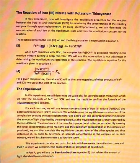 SOLVED: The Reaction Of Iron (III) Nitrate With Potassium, 43% OFF