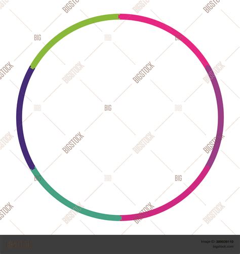 Segmented Circle(s) 2 Vector & Photo (Free Trial) | Bigstock