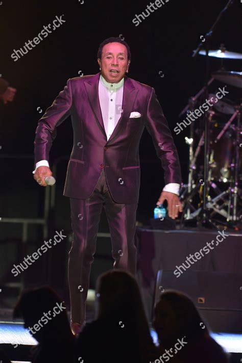 Smokey Robinson performs on stage Hard Rock Editorial Stock Photo ...