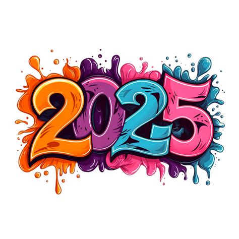 Happy new year 2025 46014030 PNG