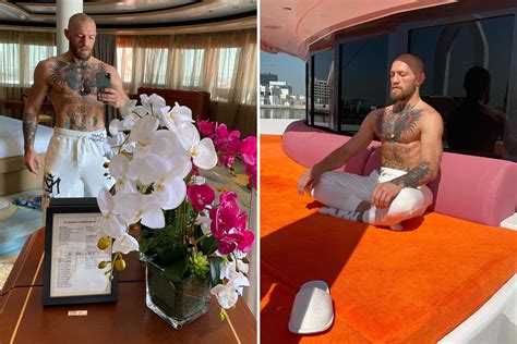 Inside Conor McGregor's luxury yacht that he sailed to Fight Island for ...