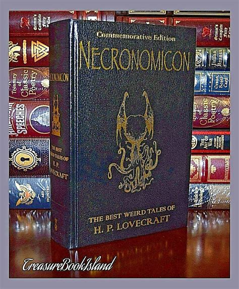 Necronomicon by H.P. Lovecraft Commemorative New Deluxe Leather Bound ...