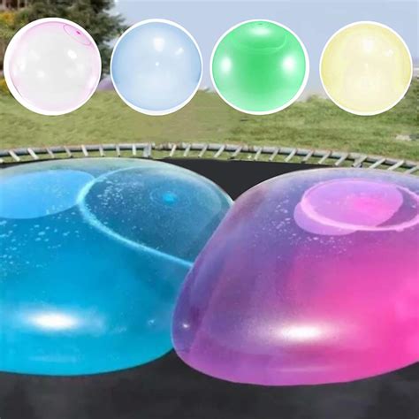 Buy 47Inch Transparent Water Bubble Ball Wubble Bubble Ball Bounce Balloon Inflatable Water Ball ...