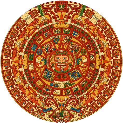 PIEDRA DEL SOL "CALENDARIO AZTECA" Mayan Calendar, Aztec Calendar ...