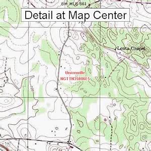 Amazon.com : USGS Topographic Quadrangle Map - Unionville, Tennessee ...