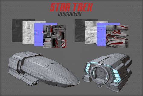 Christopher Bishop's 3D Art Portfolio - Star Trek Online - Discovery Shuttle