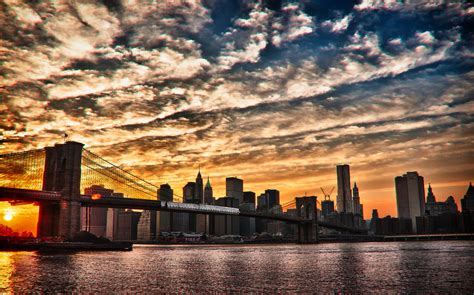 NYC Brooklyn Bridge Sunset - HDR | Todd Myrick | Flickr