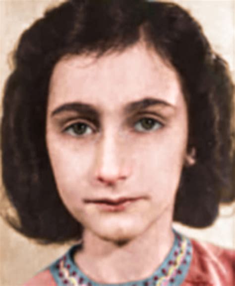 Rare photo of Anne Frank | Anne frank, Anne frank diary, Colorized history