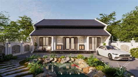 11250. Free Sketchup House Exterior Model Download by Duong Thai Ninh